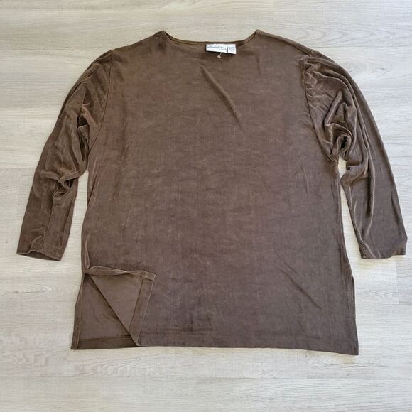 Chico's private edition size 3 long sleeve top - Picture 1 of 12